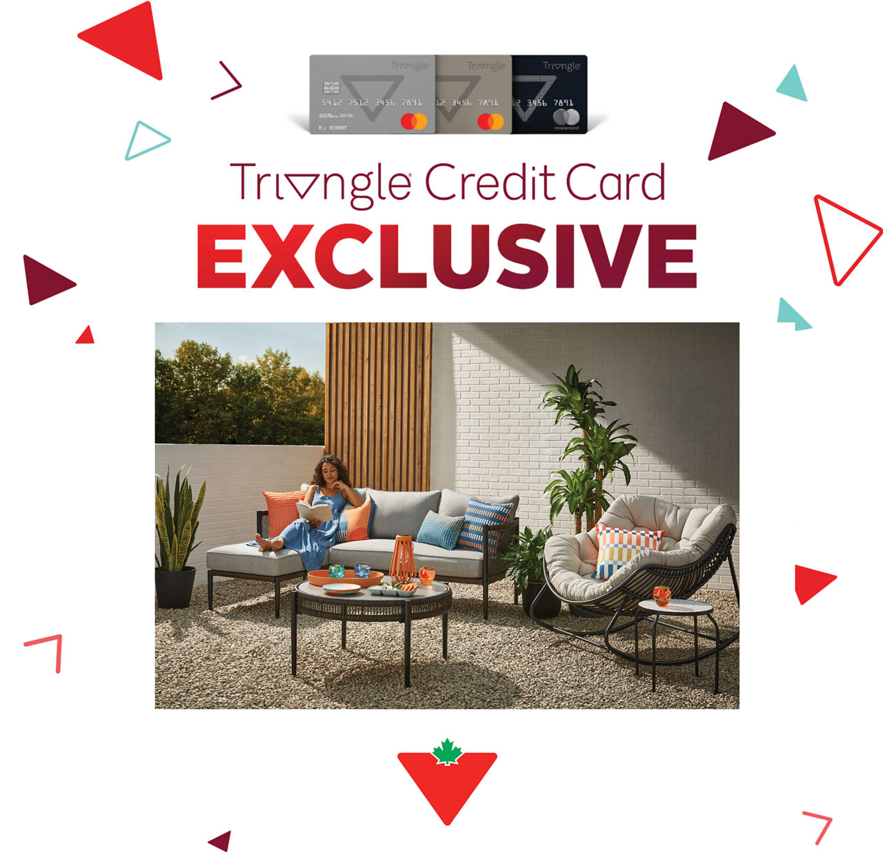 Triangle Credit Card Exclusive