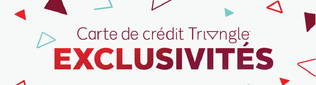 Carte de crédit Triangle exclusivités 