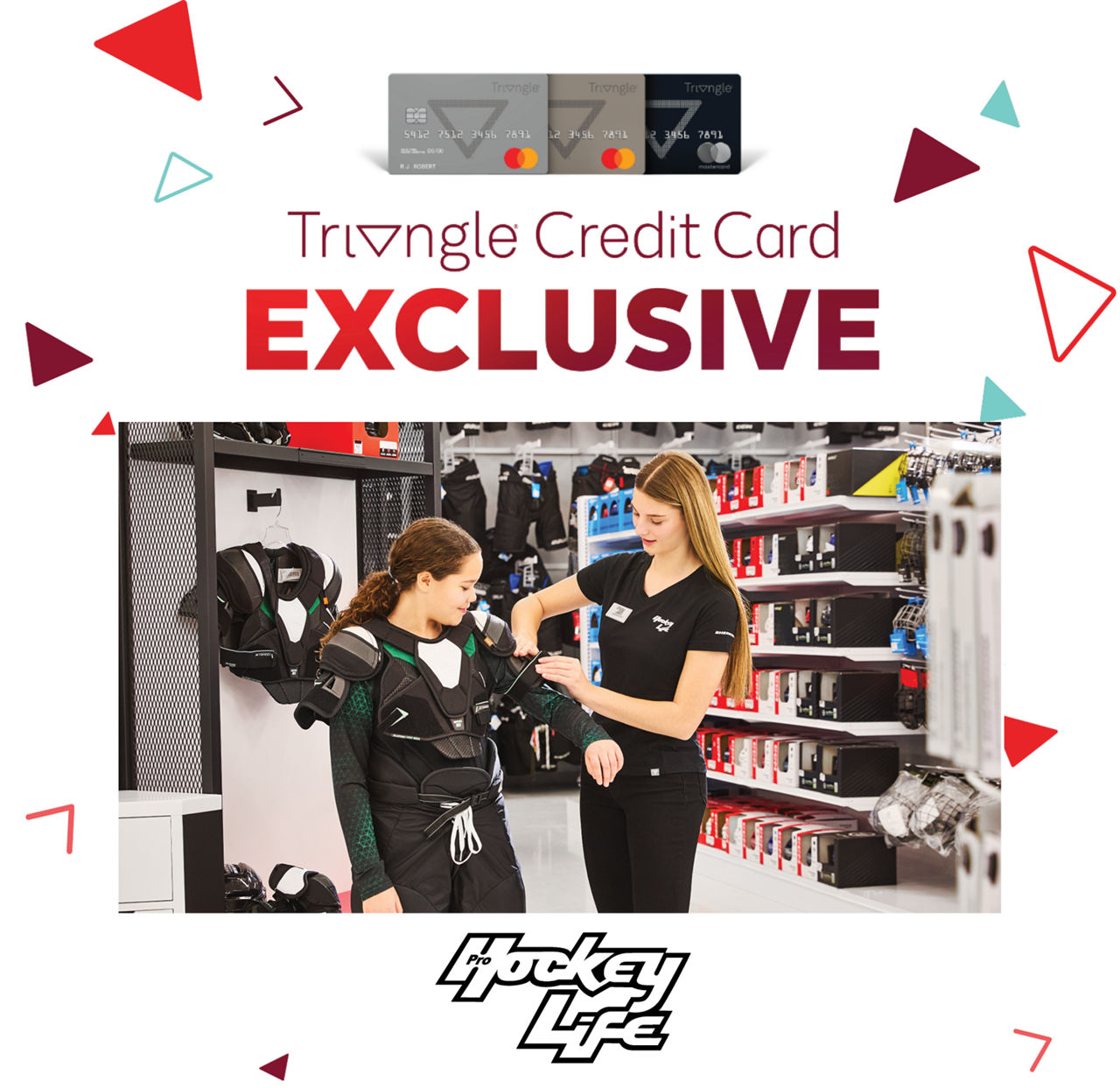 Triangle Credit Card Exclusive
