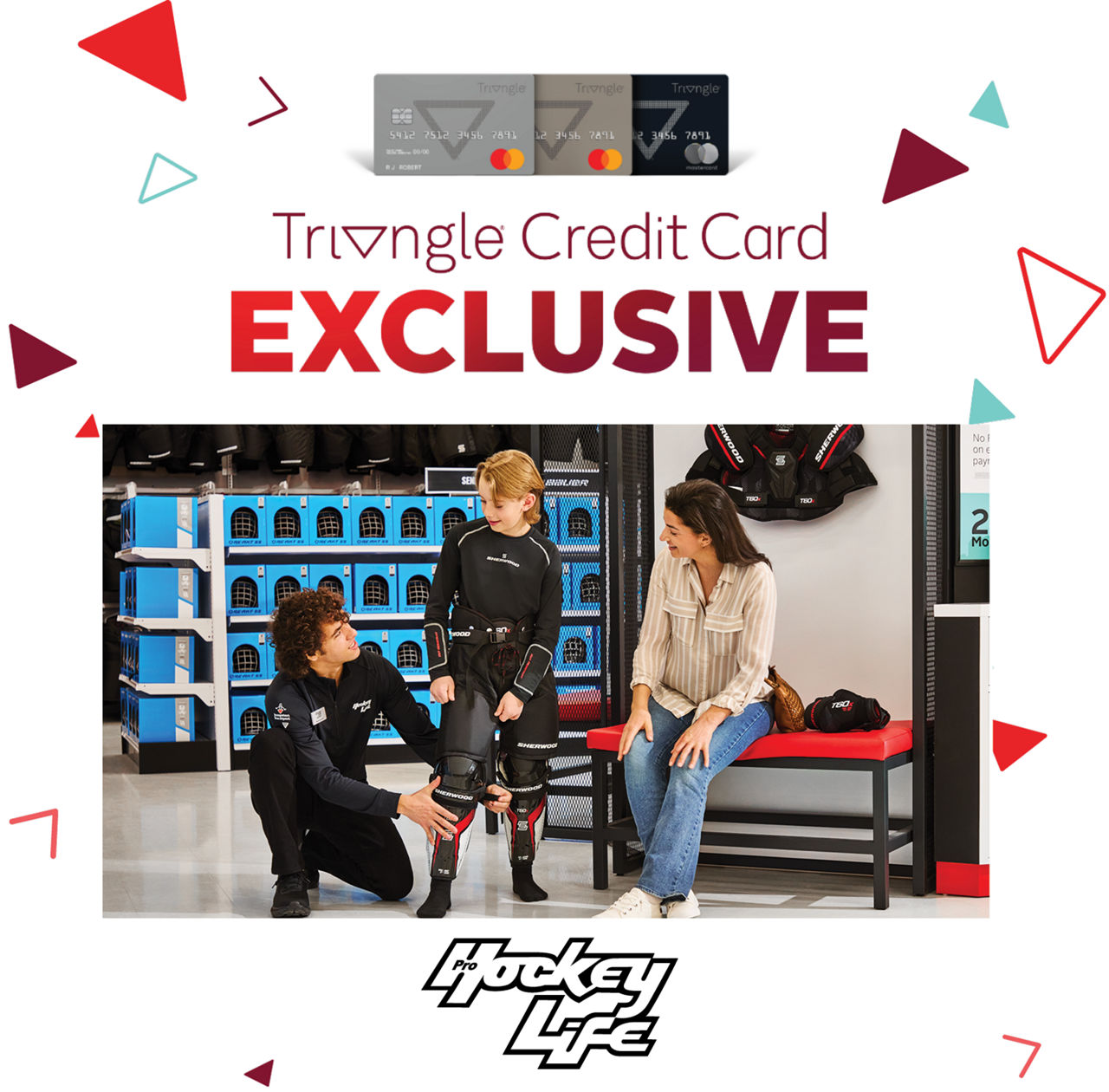 Triangle Credit Card Exclusive