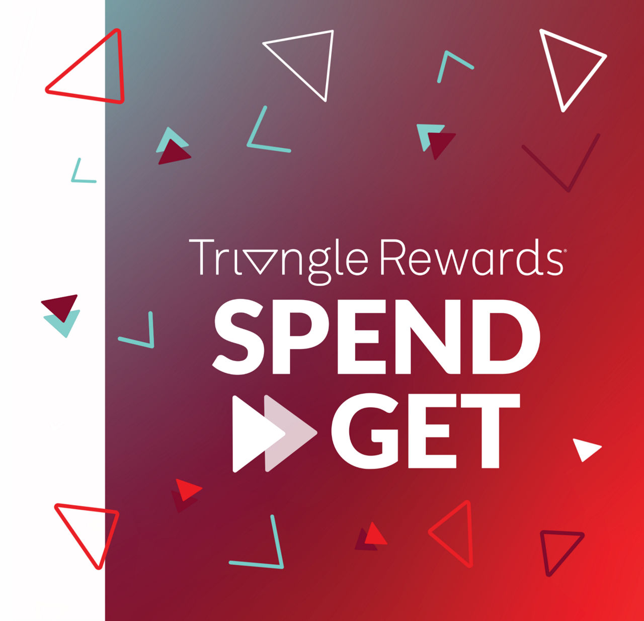 Triangle rewards Spend and Get image