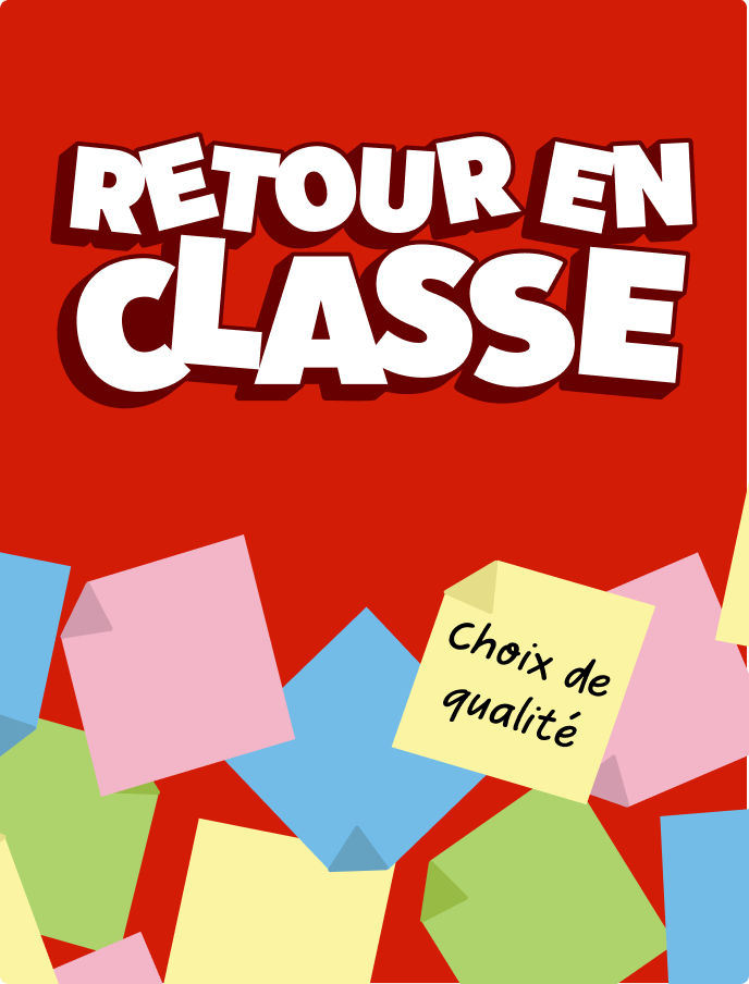 Magasinez des choix de qualité pour le retour en classe.