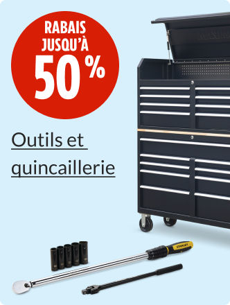 Magasinez des outils et de la quincaillerie dès maintenant.