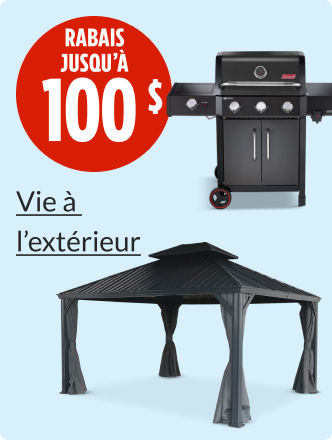 Magasinez des articles pour la vie à l'extérieur dès maintenant.
