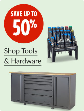 Shop Tools and hardware now.