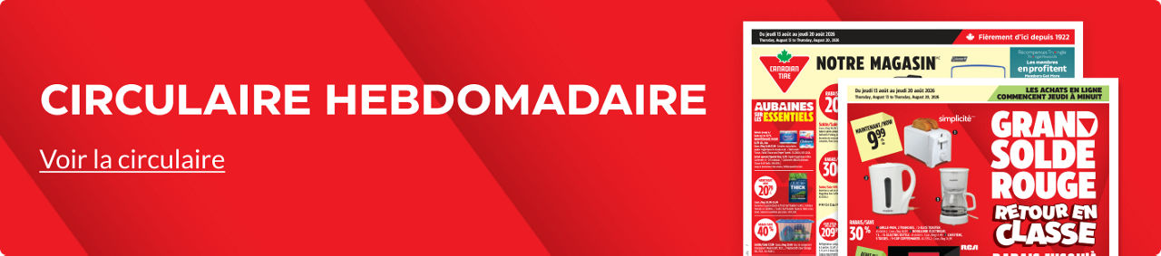 Magasinez des offres hebdomadaires dès maintenant.