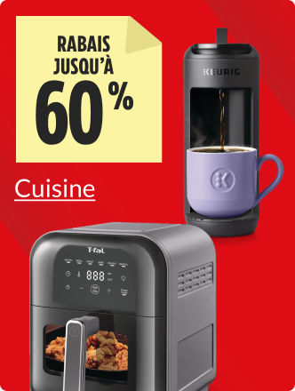 Magasinez des articles pour la cuisine maintenant.