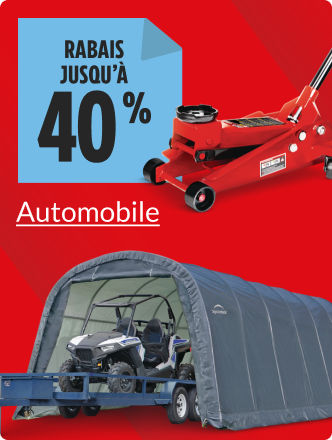 Magasinez des articles pour auto dès maintenant.
