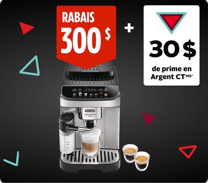 Économisez 300&nbsp;$ et obtenez 30&nbsp;$ en Argent CT en prime sur l’aspirateur sans fil Dyson V10 Konical