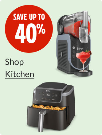 Save up to 40% on Kitchen products.