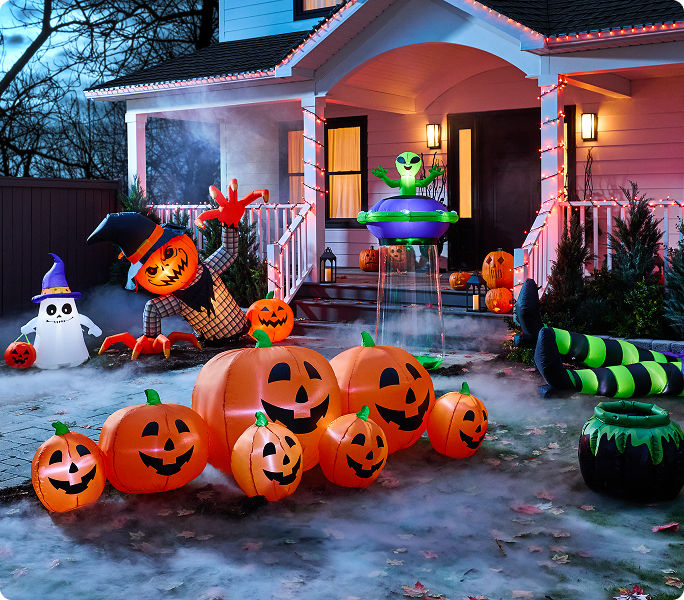 Shop Outdoor Halloween Decor now.
