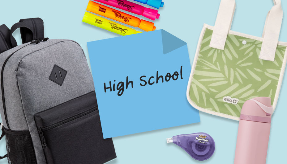 Shop High School essentials now.
