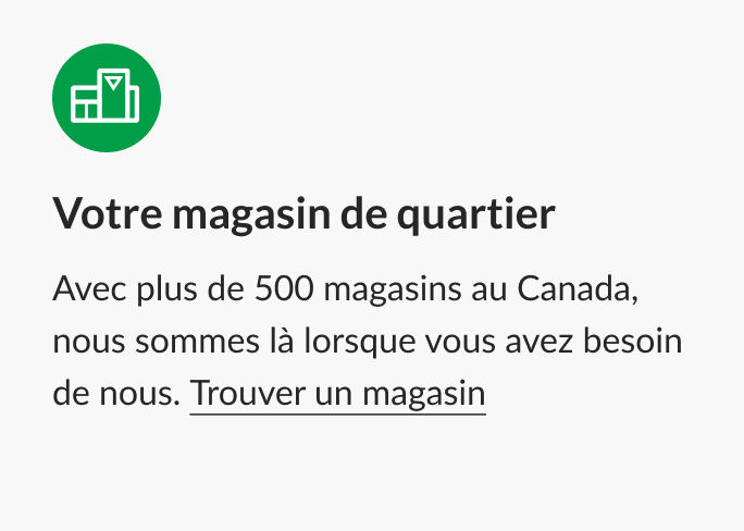 Votre magasin de quartier
