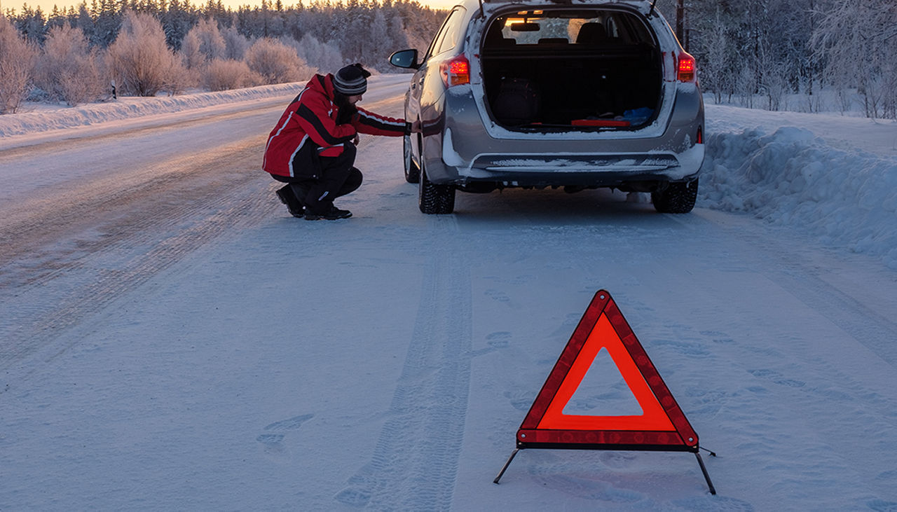 Consignes de sécurité routière en hiver