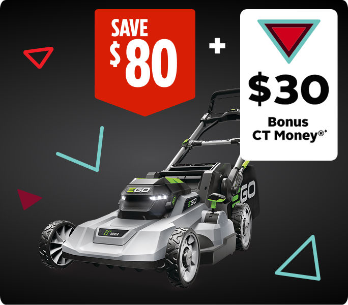 EGO POWER+ 56V Cordless Push Lawn Mower SAVE $80 + GET $30 CT MONEY®