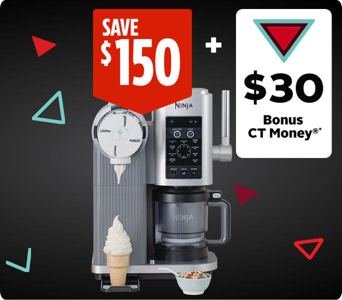 Ninja CREAMi Scoop & Swirl Ice Cream Maker SAVE $150 + GET $30 CT MONEY®