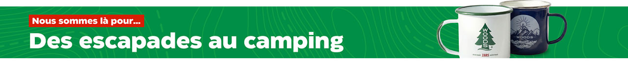 Nous sommes là pour...
Des escapades au camping