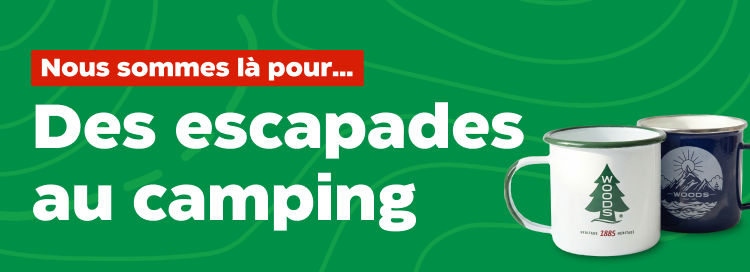 Nous sommes là pour...
Des escapades au camping