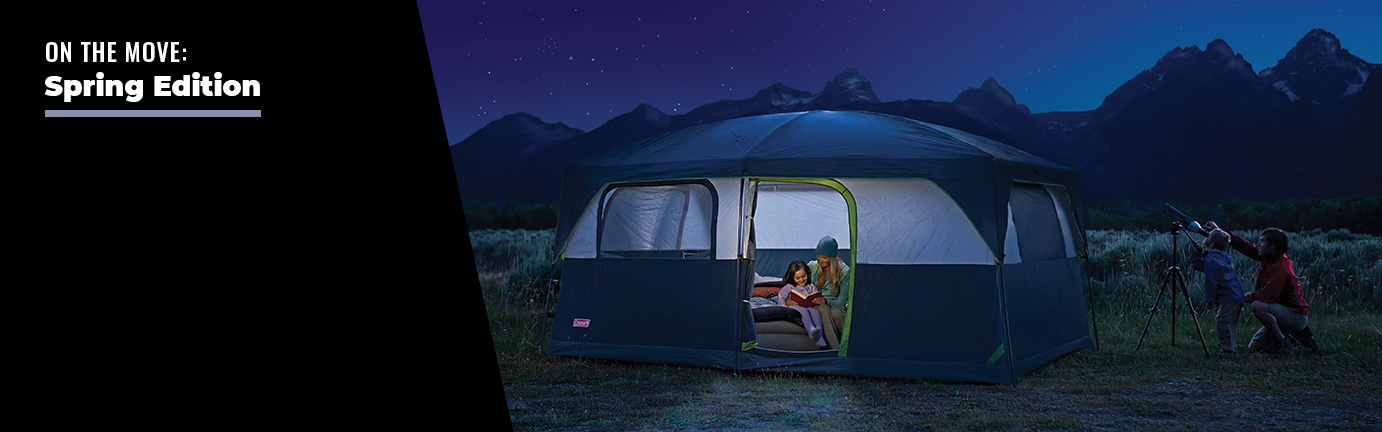 Spring Activities Backyard Camping