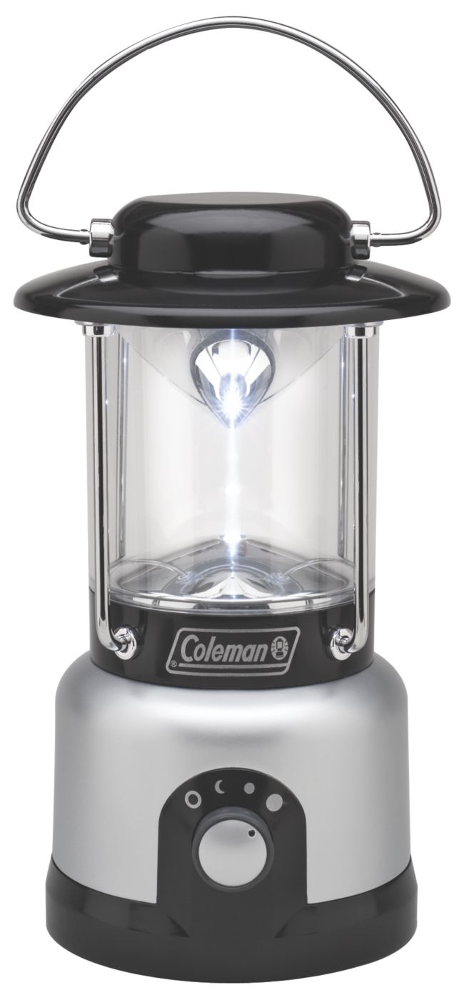 coleman camping light battery