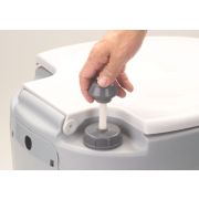 coleman large flush toilet