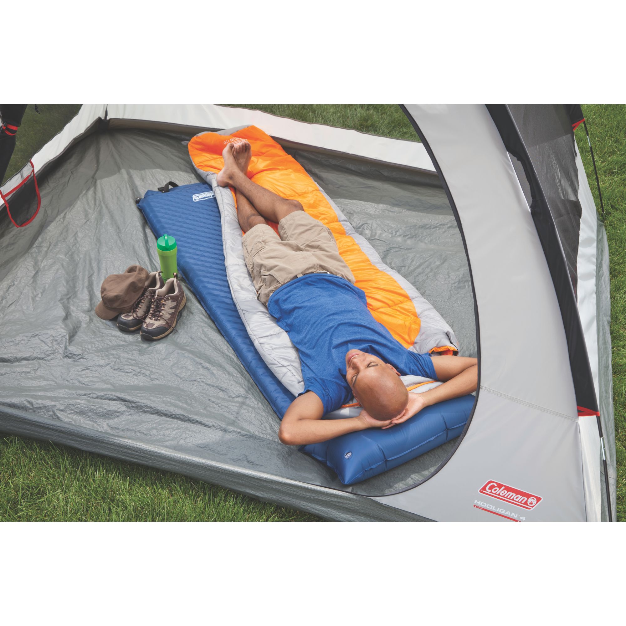Self Inflating Pad With Pillow Coleman