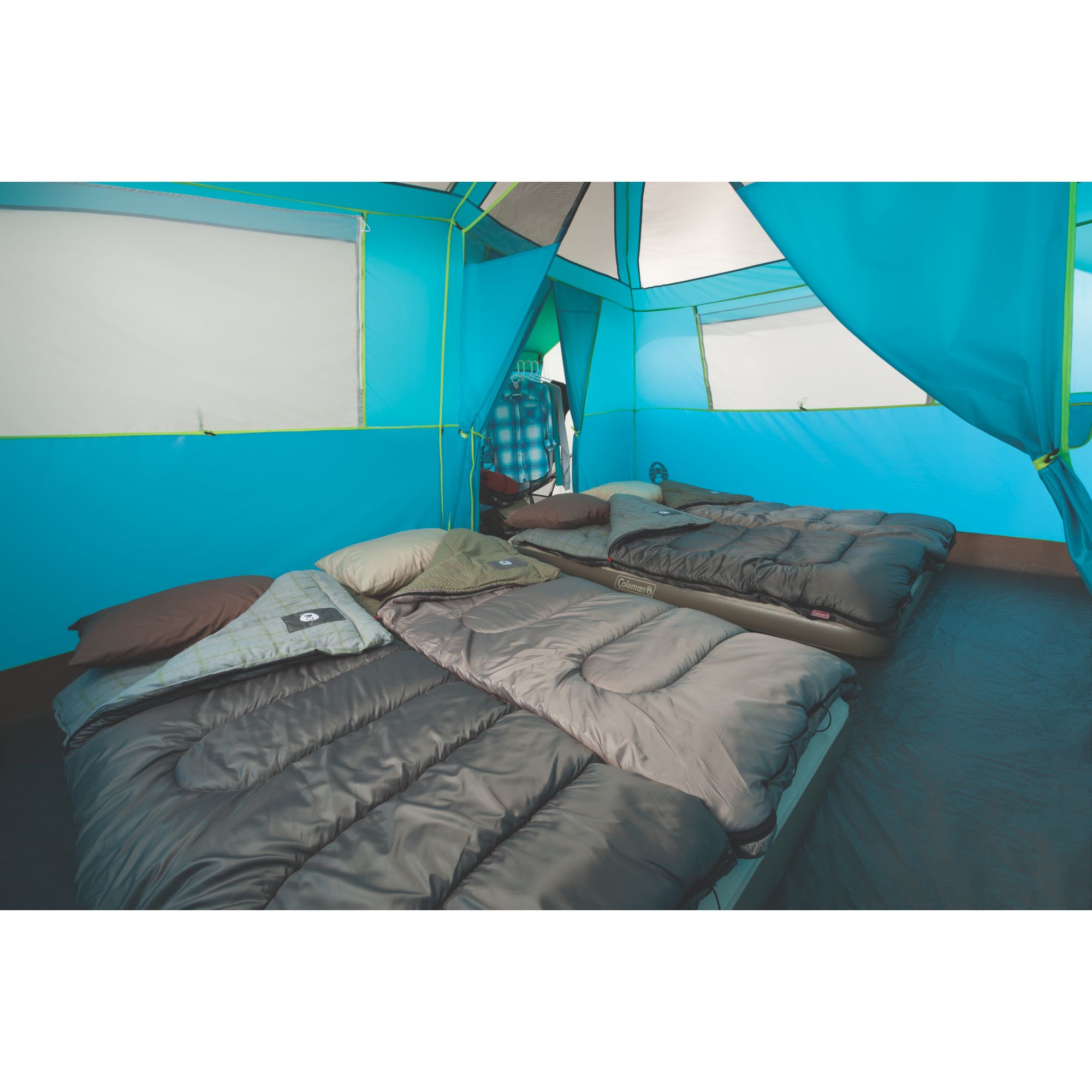 Tenaya Lake Fast Pitch 8 Person Cabin With Closet Coleman