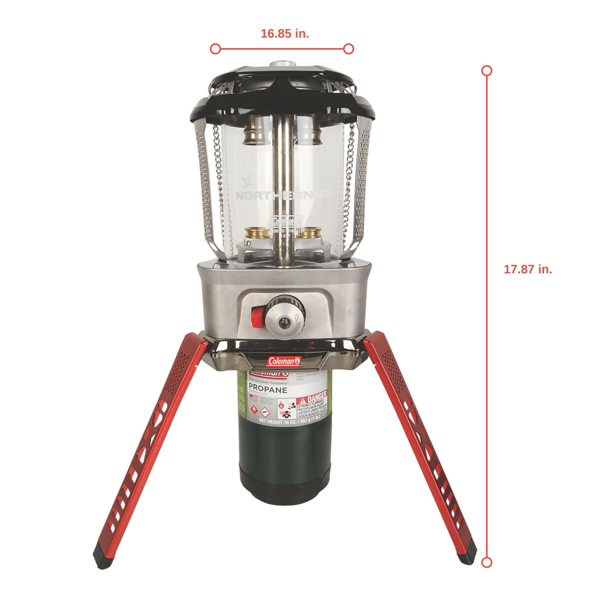 Northern Nova Propane Lantern With Case Coleman