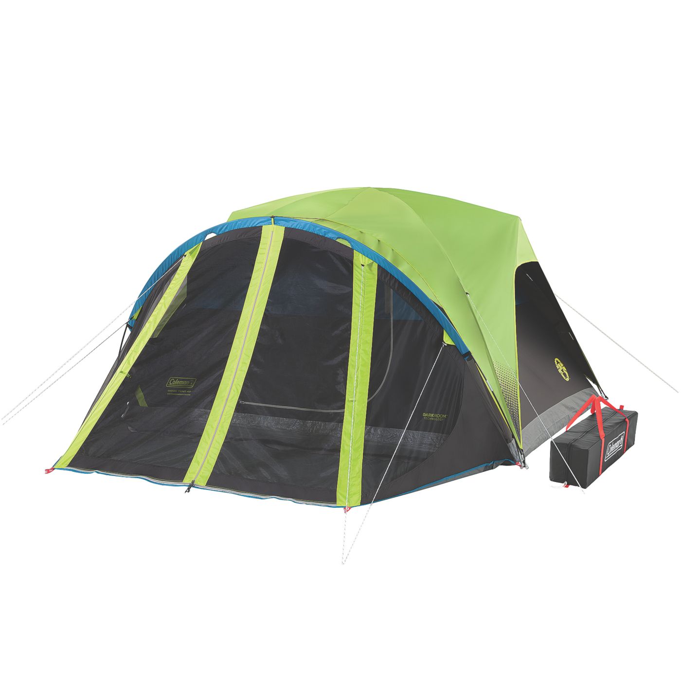 coleman darkroom tent 6 person fastpitch