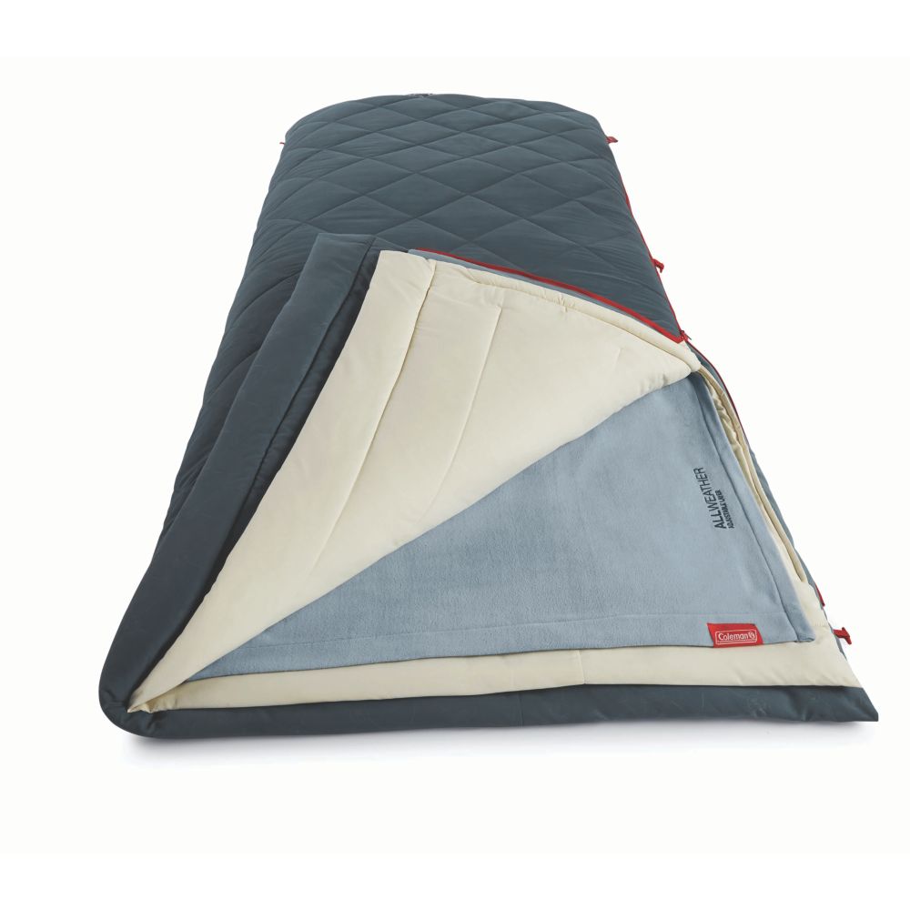 All weather sleeping top bag