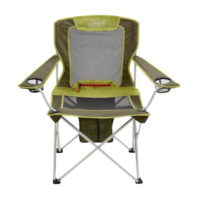 All-Season Folding Camp Chair with Removable Insulated Cover, Olive