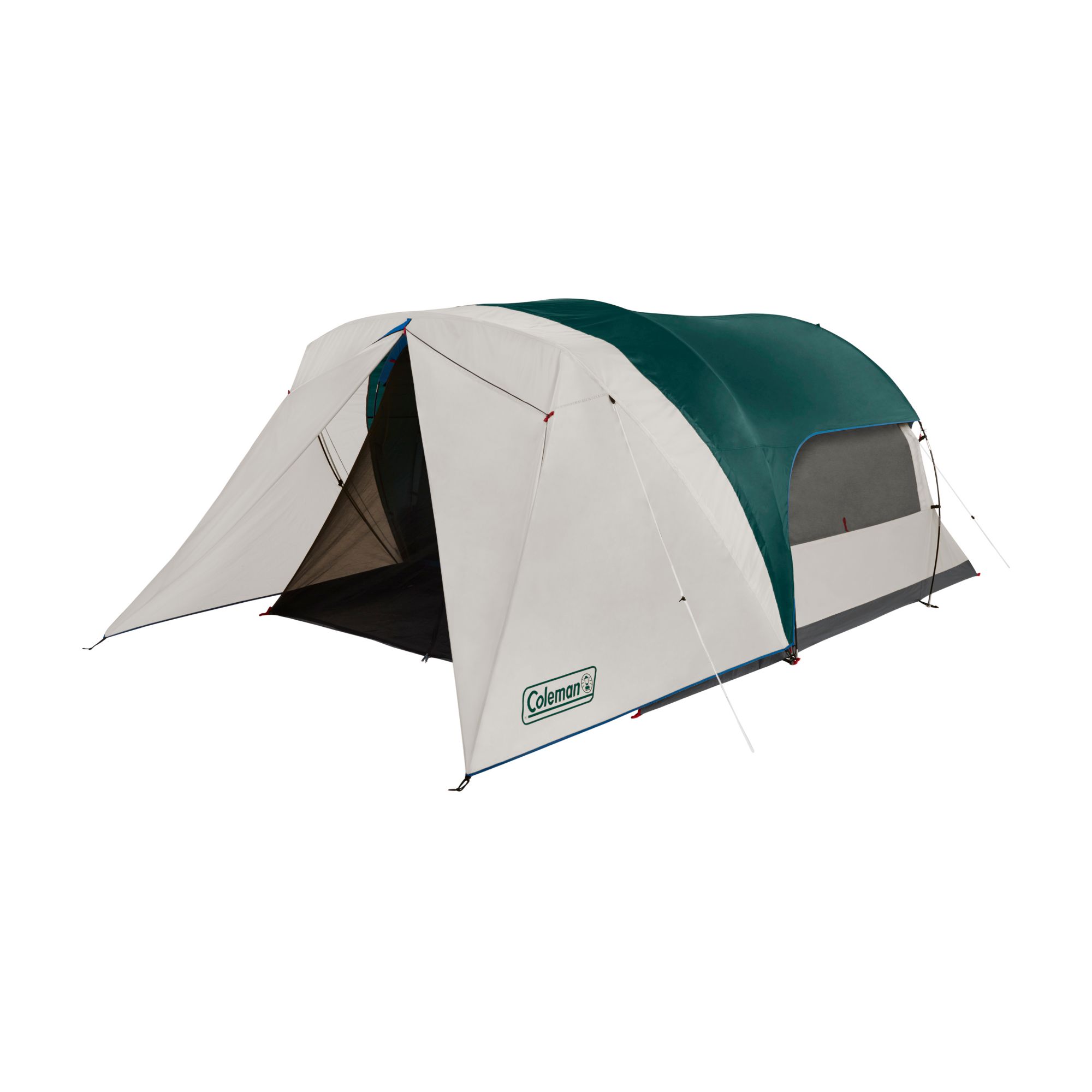 6-Person Camping Tent with Enclosed Weatherproof Screen Room