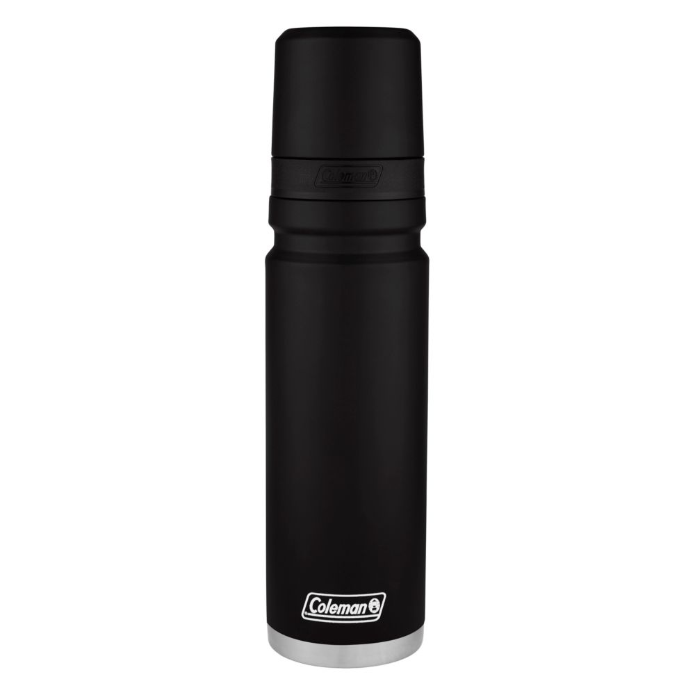 3sixty Pour Vacuum Insulated 24 oz Stainless Steel Thermal Bottle, Black