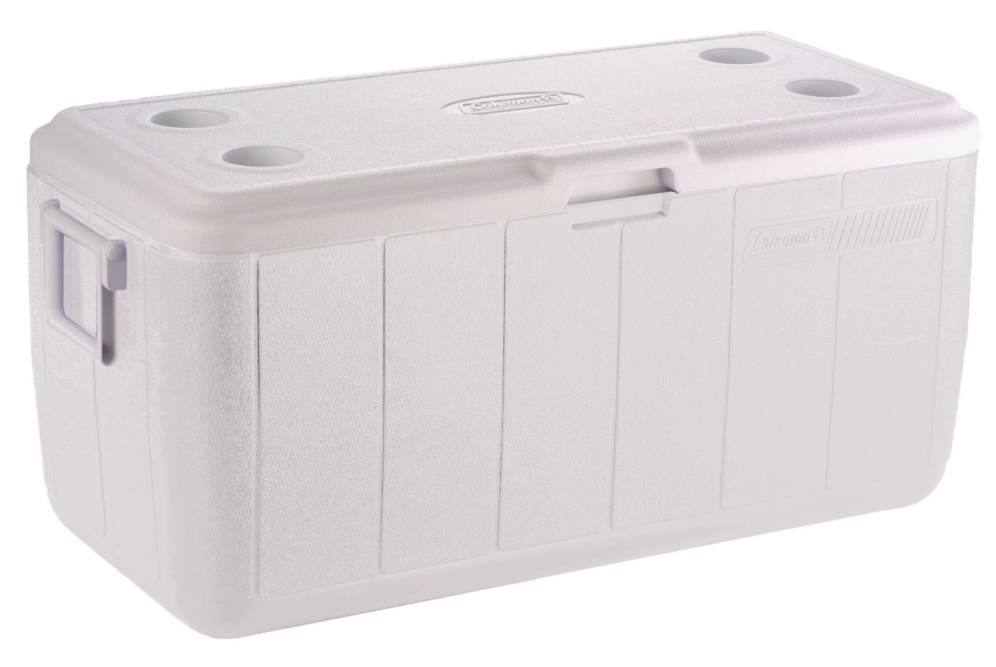 white coleman cooler