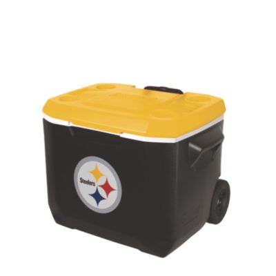 60 Quart Performance Wheeled Cooler - Pittsburgh Steelers