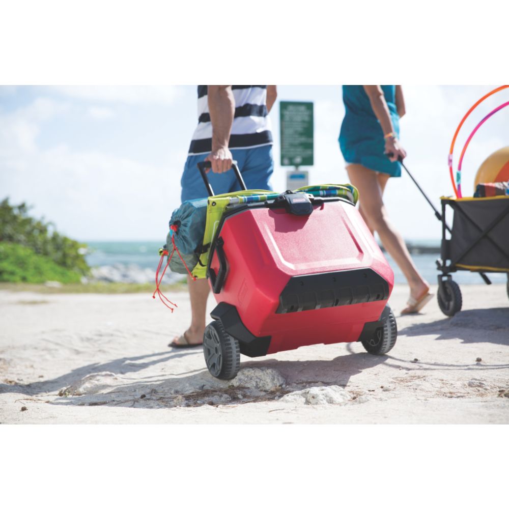 Coleman 55 quart xtreme rugged best sale wheeled cooler