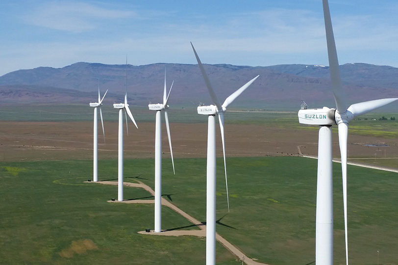 Turbines over a Greenfield