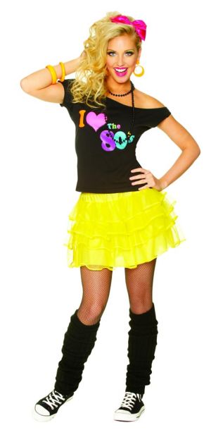 Womens 80s Costumes | Discount 1980's Halloween Costumes for Women