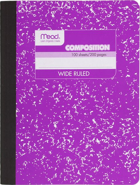 Composition Notebooks Marble Notebooks Mead - 