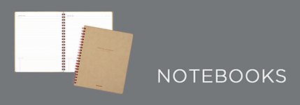 Notebooks will provide the perfect place to catch up, reflect, or plan ahead