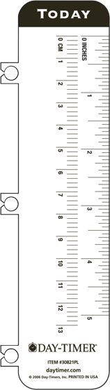 ruler size