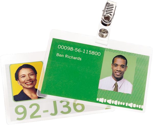 GBC SelfSeal Pouch Badge-ID Size 8 Mil 10 pcs - Cold Lamination Supplies