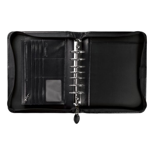 Armorhide Leather Zippered 1.5 inch Planner Cover Desk Size - Planner ...