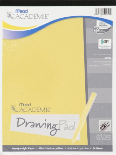 Mead Academie Drawing Pad - Art Supplies