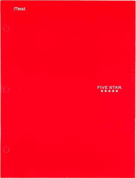 Five Star 4-Pocket Paper Folder - Folders
