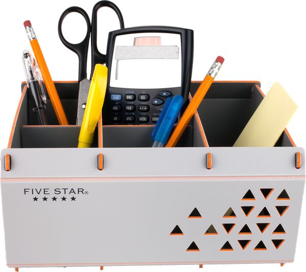 Five Star Essential Desk Organizer Classroom Office Storage Ebay