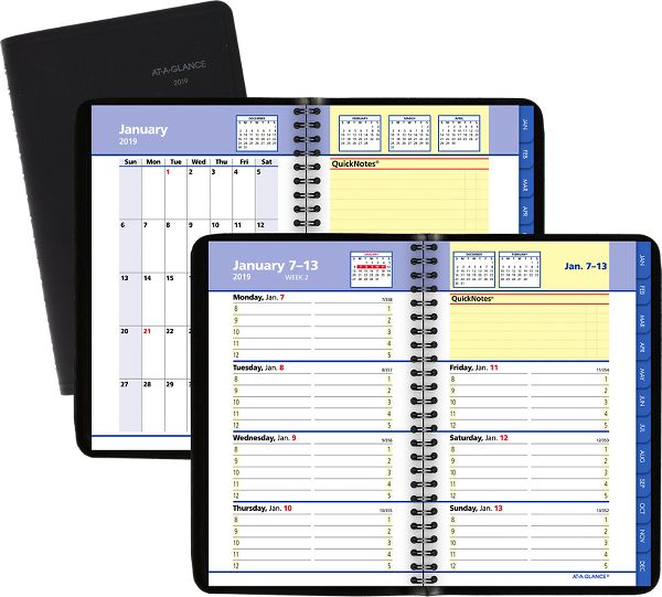 QuickNotes Weekly Monthly Pocket Appointment Book