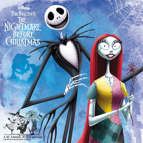 Download Disney The Nightmare Before Christmas 12x12 Monthly Wall Calendar Ddd946 Mead 3D SVG Files Ideas | SVG, Paper Crafts, SVG File