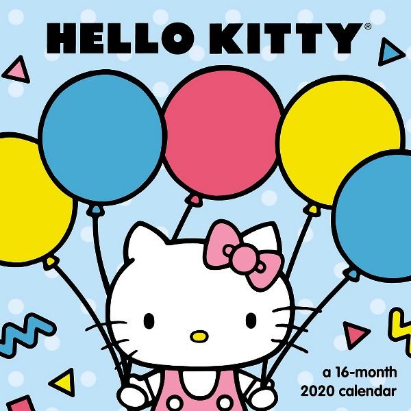 Mead Hello Kitty 7x7 Mini Monthly Wall Calendar