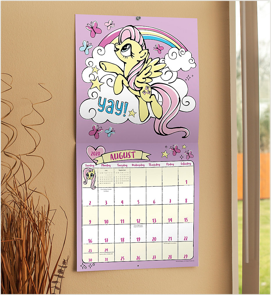 My Little Pony 12x12 Monthly Wall Calendar Ddw006 Mead